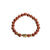Never Needy Volcano Stone Elephant Bracelet | Sand