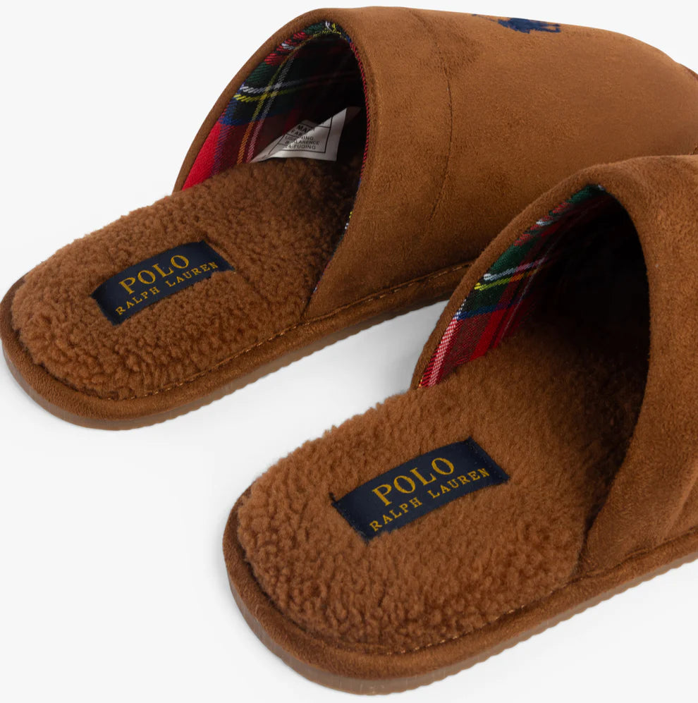 Ralph Lauren Klarence Slippers | Brown