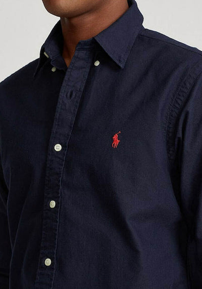 Ralph Lauren Oxford Slim Fit Shirt | Cruise Navy