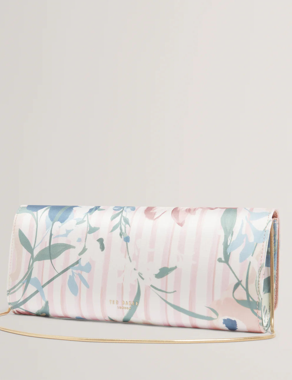 Ted Baker Meelena Floral Printed Baguette Clutch Bag | Multicolor