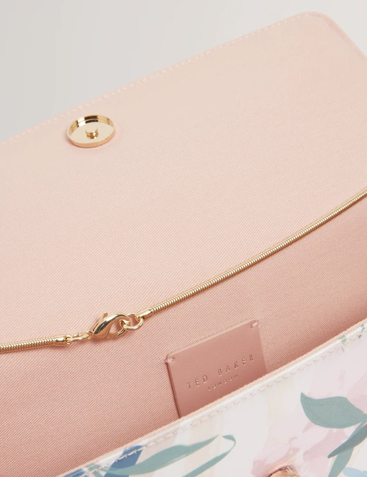 Ted Baker Meelena Floral Printed Baguette Clutch Bag | Multicolor