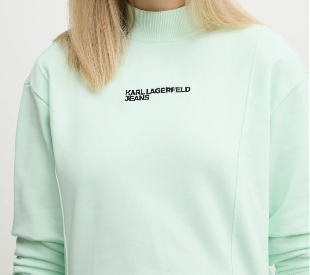 Karl Lagerfeld Asymmetric Mock Sweater | Bay