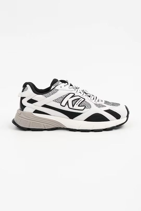 Karl Lagerfeld Men's Low Top Sneakers | White/Black
