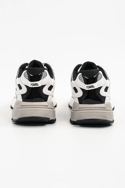 Karl Lagerfeld Men's Low Top Sneakers | White/Black