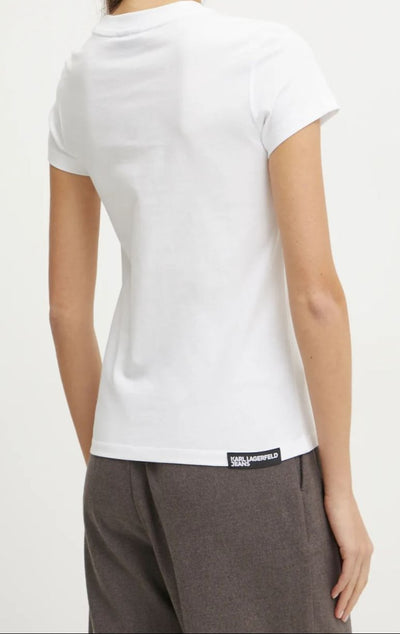 Karl Lagerfeld Slim Fit T-shirt | White