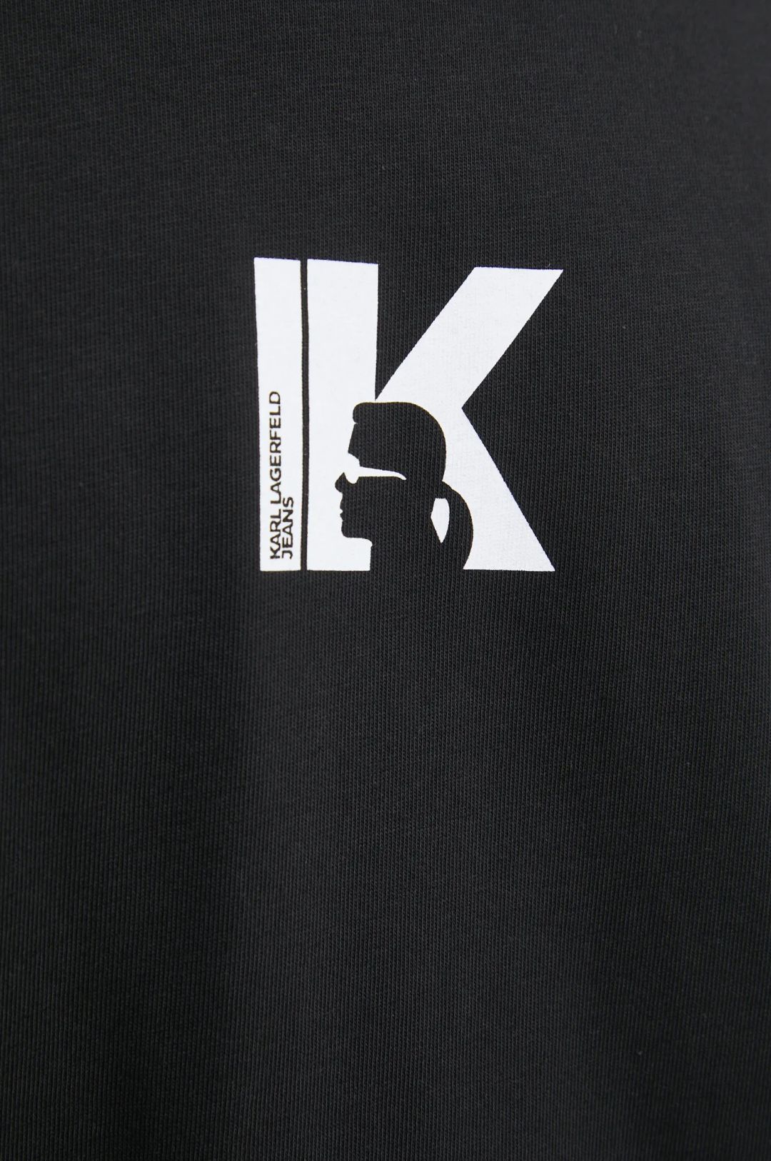 Karl Lagerfeld Regular Fit Logo T-shirt | Black