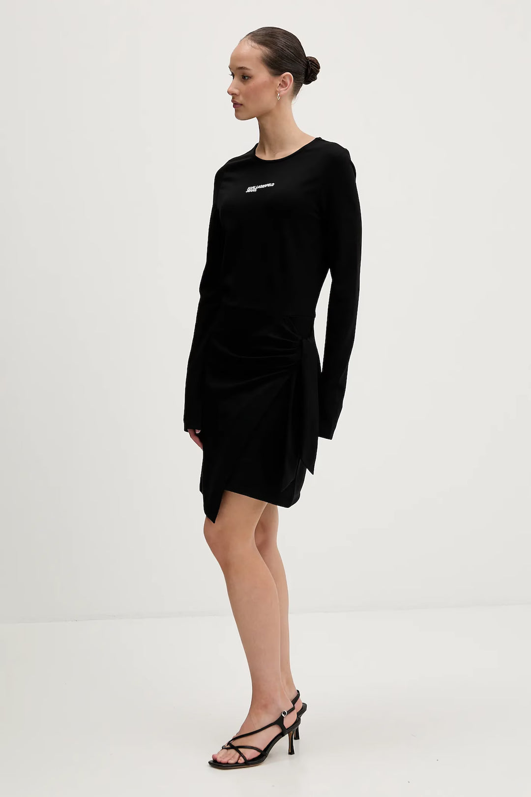 Karl Lagerfeld Jersey Dress | Black