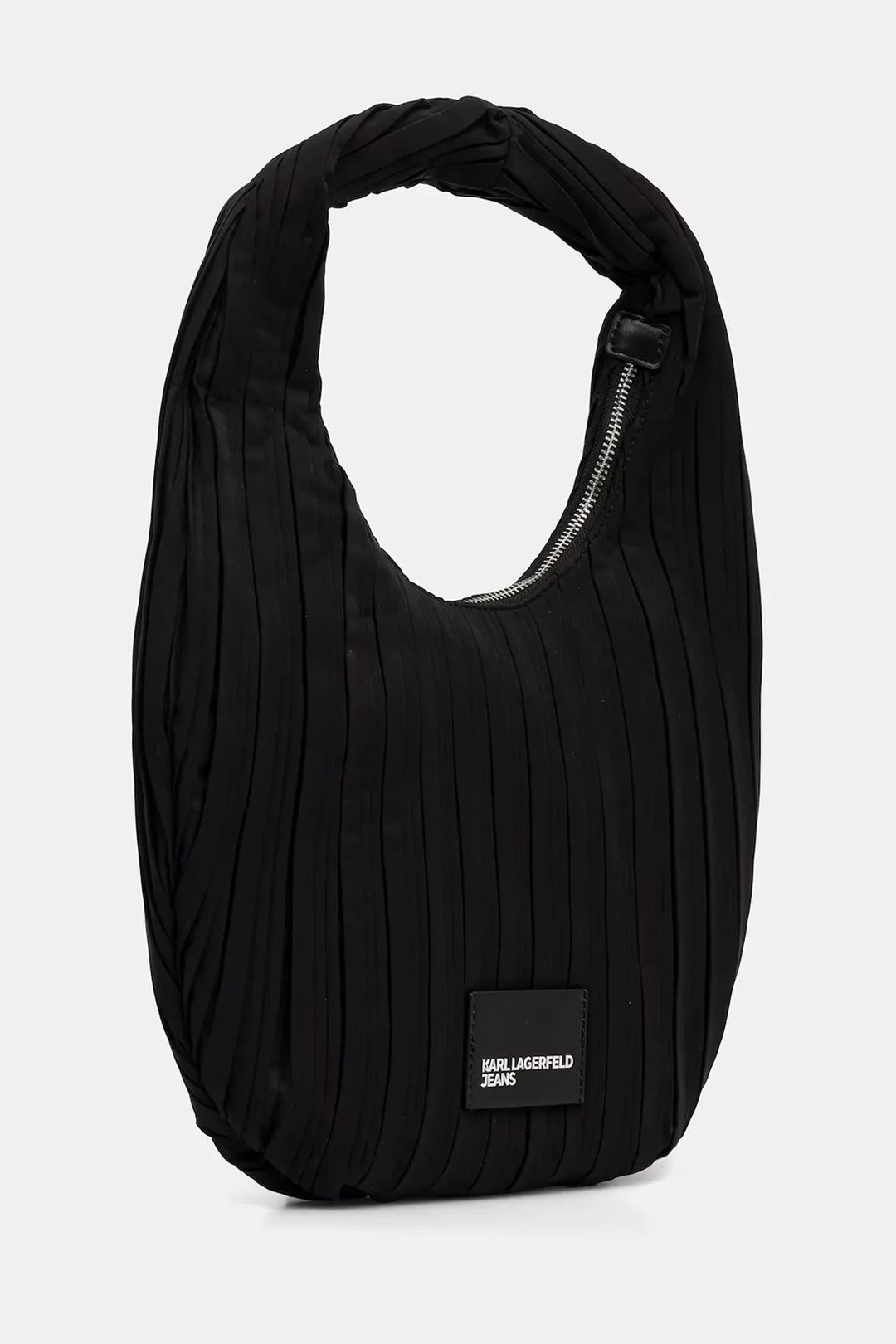 Karl Lagerfeld Small Hobo Pleated Bag | Black