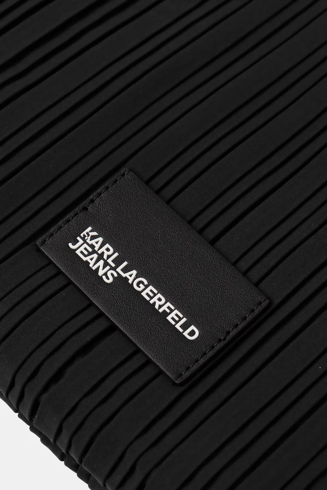 Karl Lagerfeld Small Hobo Pleated Bag | Black