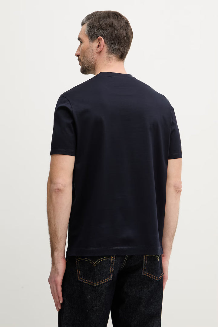 Paul & Shark Double Mercerised Cotton Jersey T-shirt | Navy