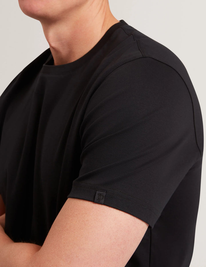 Ted Baker Konrad Soft Touch Crew Neck T-Shirt | Black