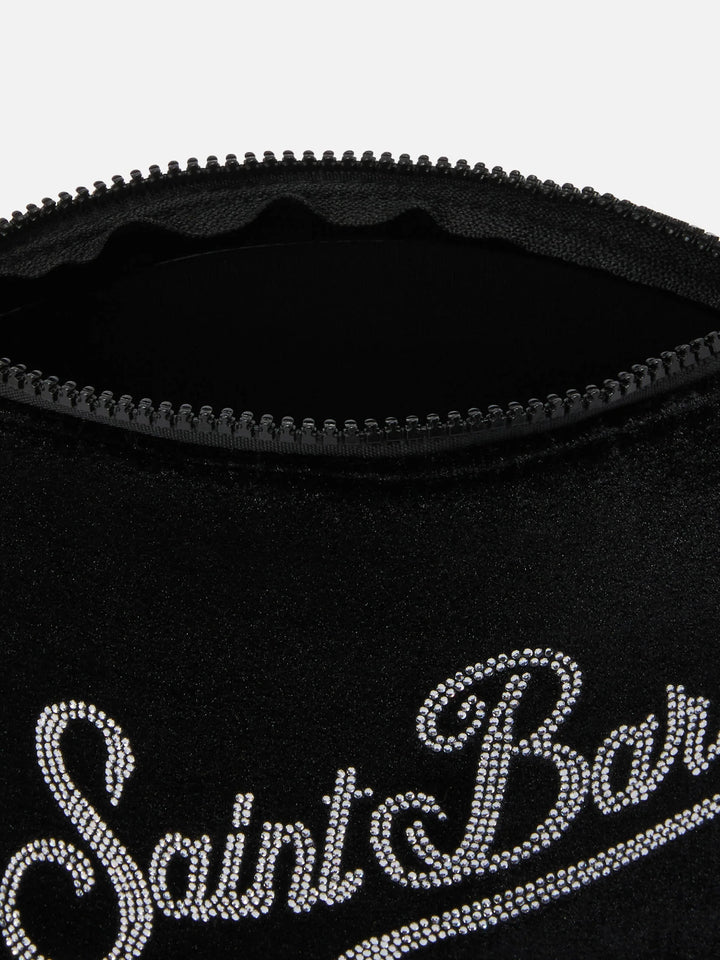 MC2 Saint Barth Velvet Pouch | Black
