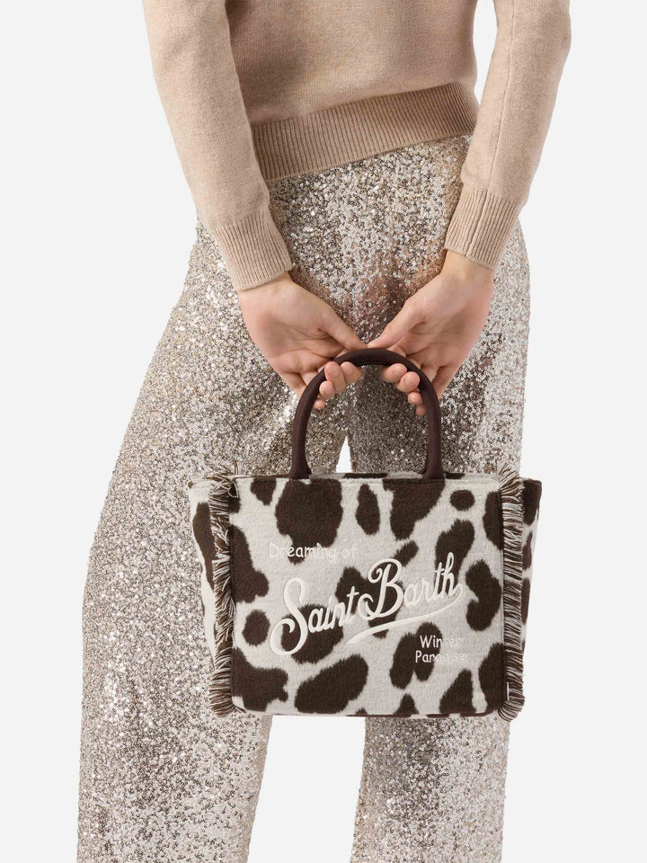 MC2 Saint Barth Colette Felt Bag | Cow