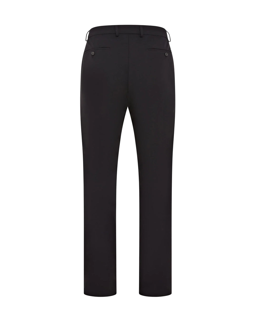 Paul & Shark Dynamic Stretch Nylon Regular fit Chino with Shark Fin | Black