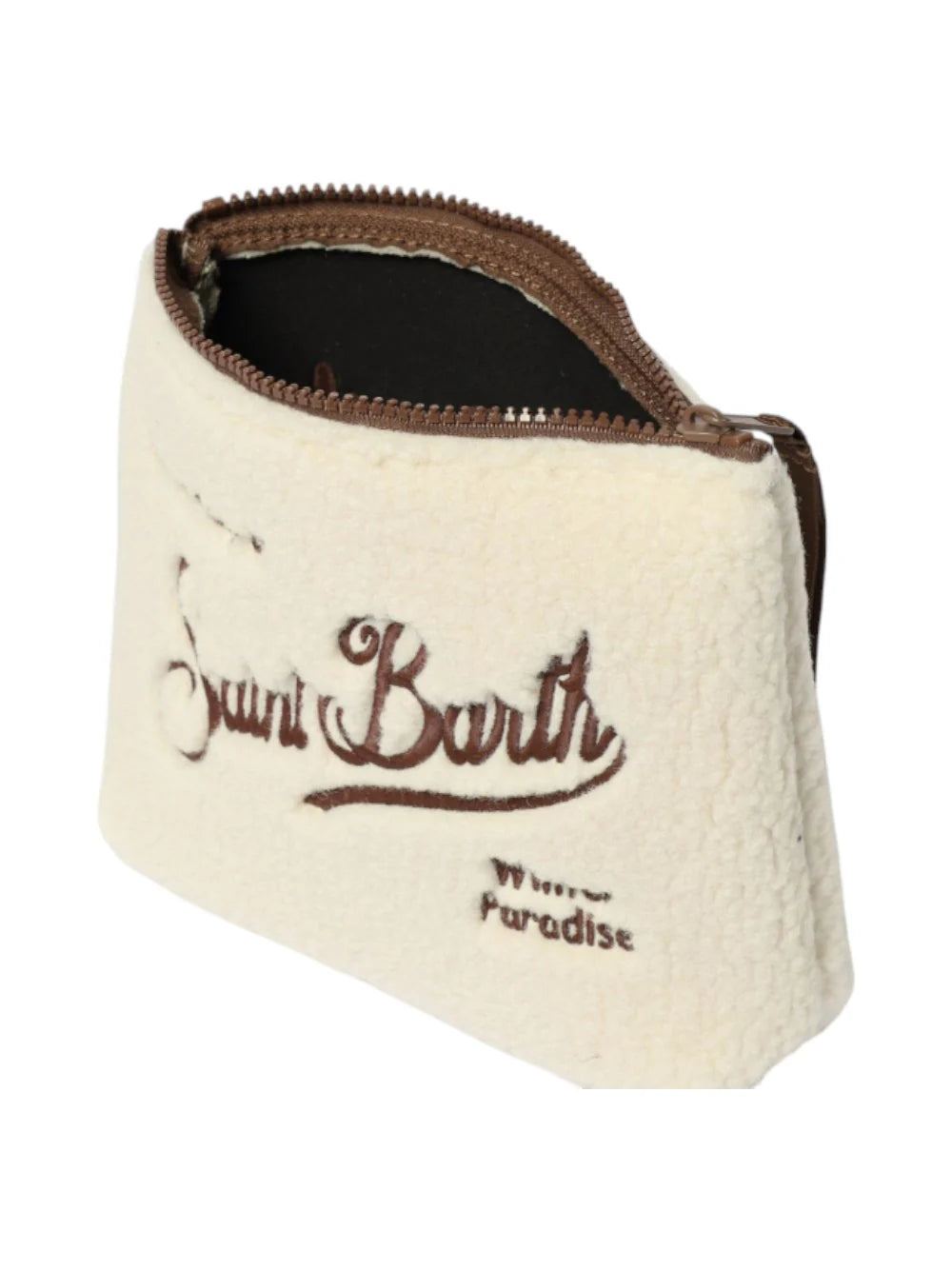 MC2 Saint Barth Pouch Aline Teddy | Cream/Brown