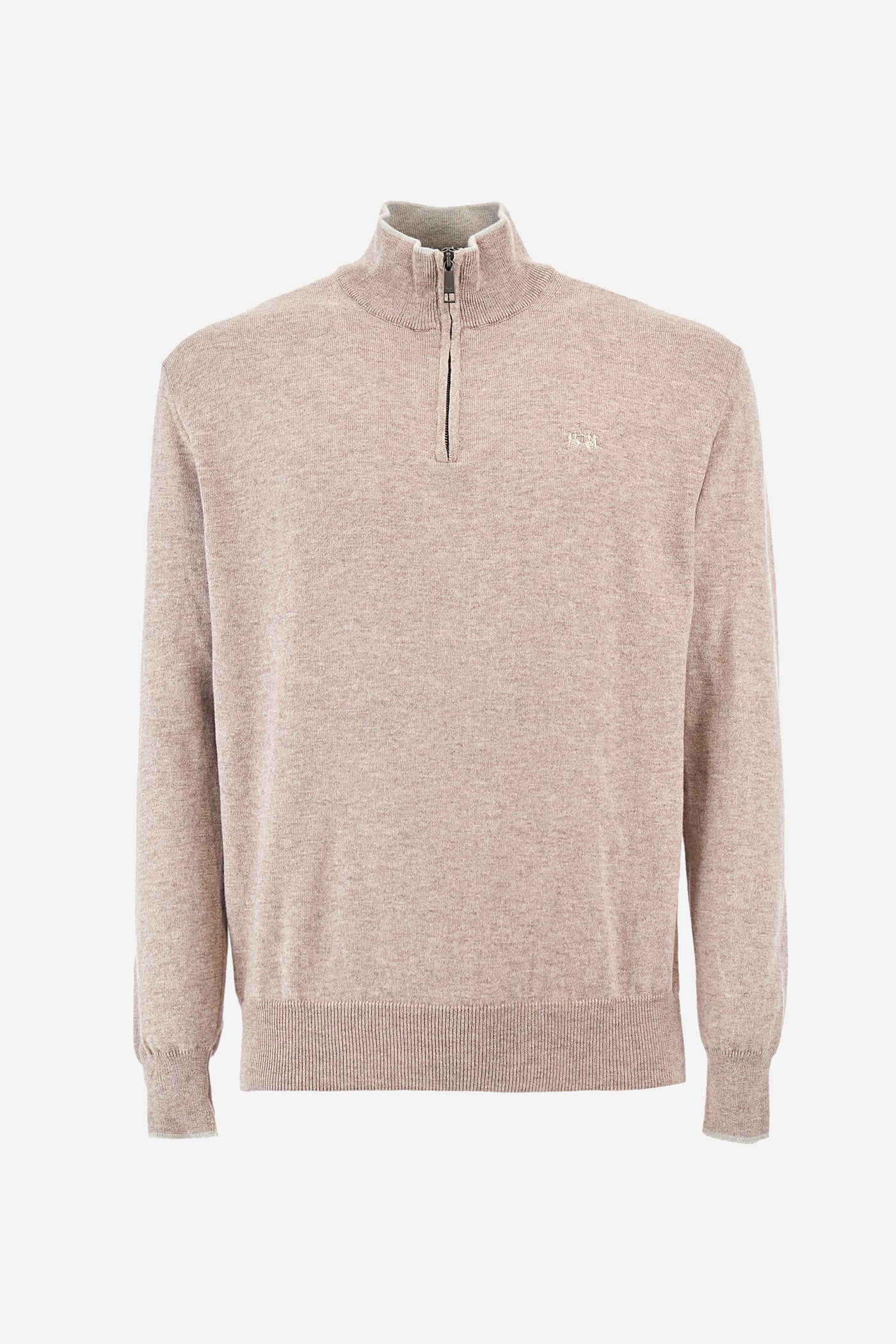 La Martina Knitwear with Half Zip | Beige