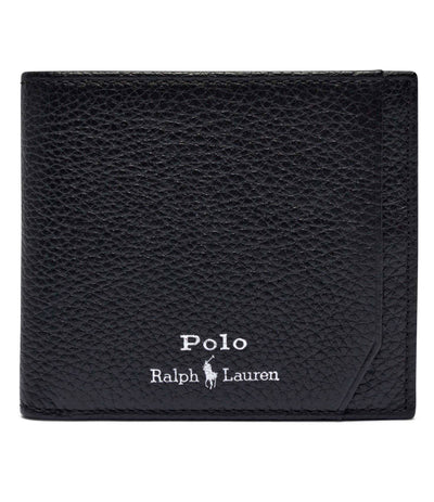 Ralph Lauren Leather Billfold Coin Wallet | Black