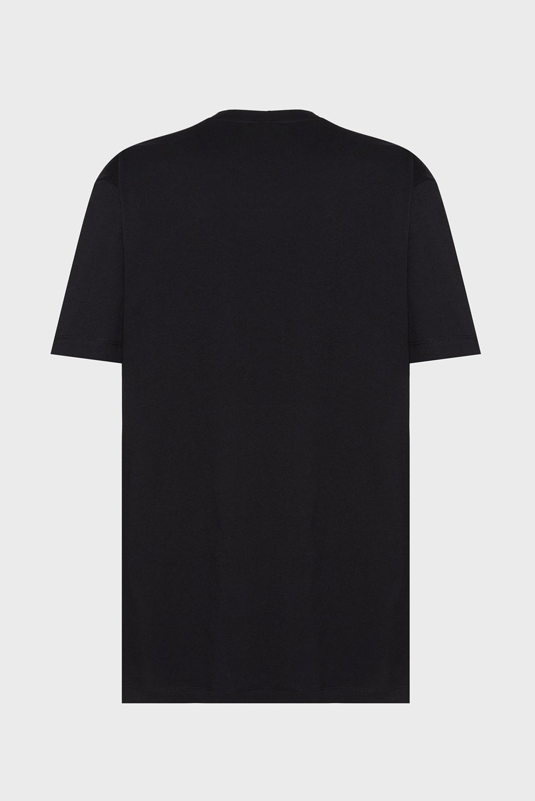 Karl Lagerfeld Regular Mixed Material T-shirt | Black