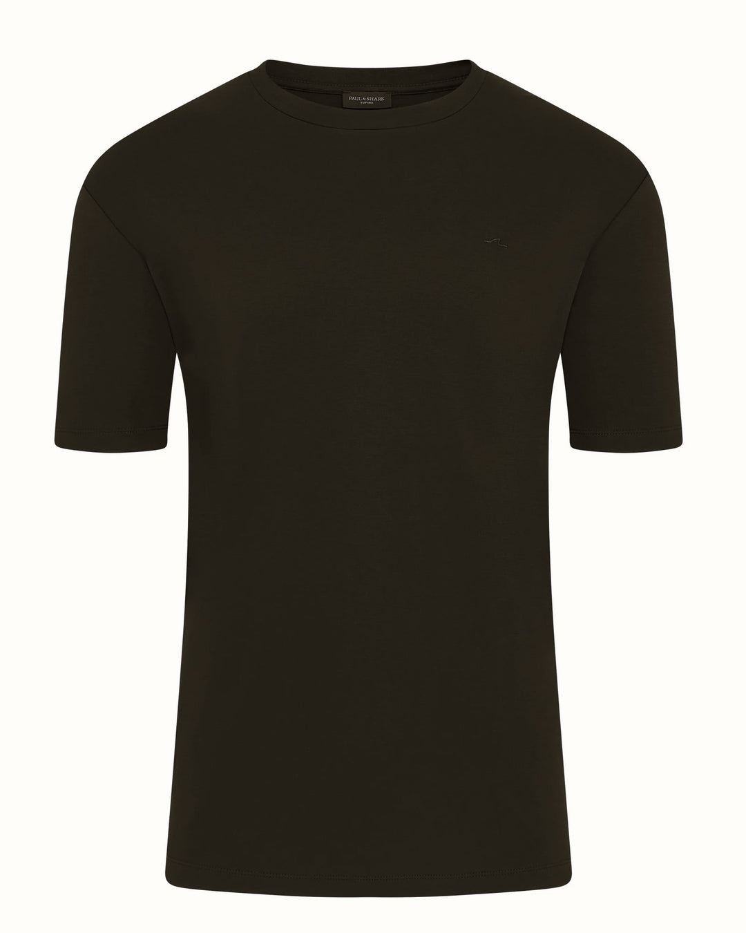 Paul & Shark Embroidered Fin Supima® Cotton Jersey T-shirt | Black