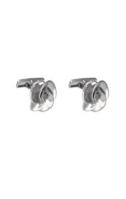 Ted Baker Roseo Rose Cufflinks | Silver