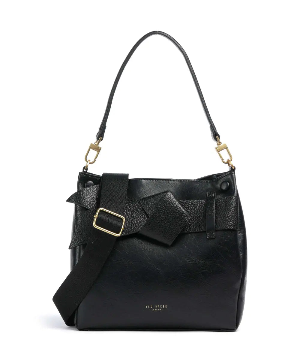 Ted Baker Ssonia Knot Bow Shoulder Bag | Black