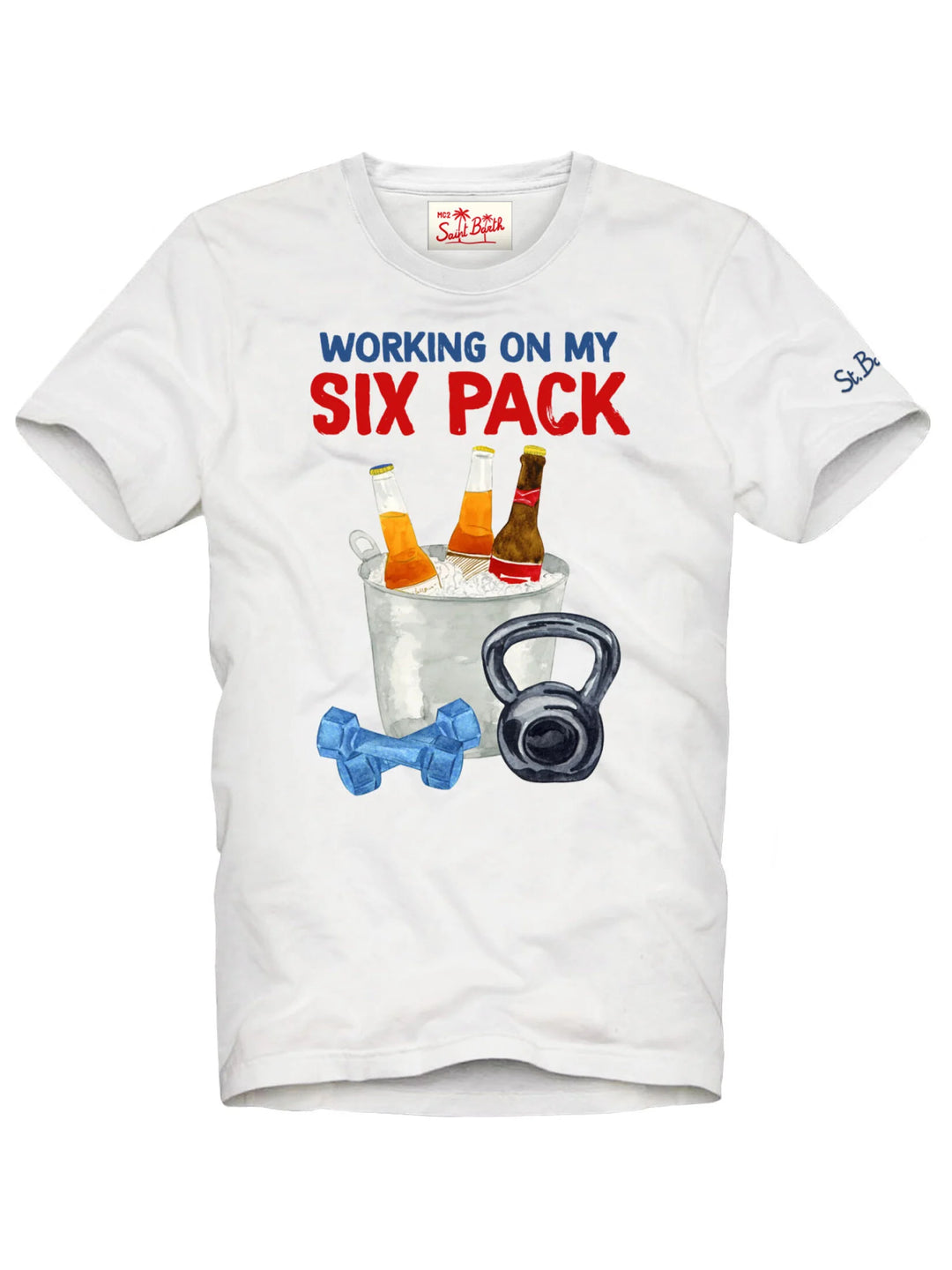 MC2 Saint Barth Classic Fit T-shirt Six Pack | White
