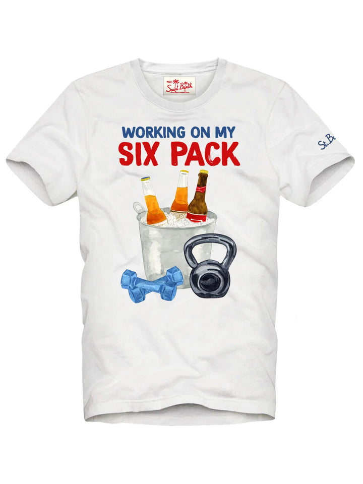 MC2 Saint Barth Classic Fit T-shirt Six Pack | White