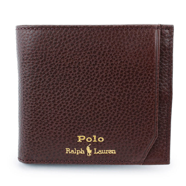 Ralph Lauren Leather Billfold Coin Wallet | Brown