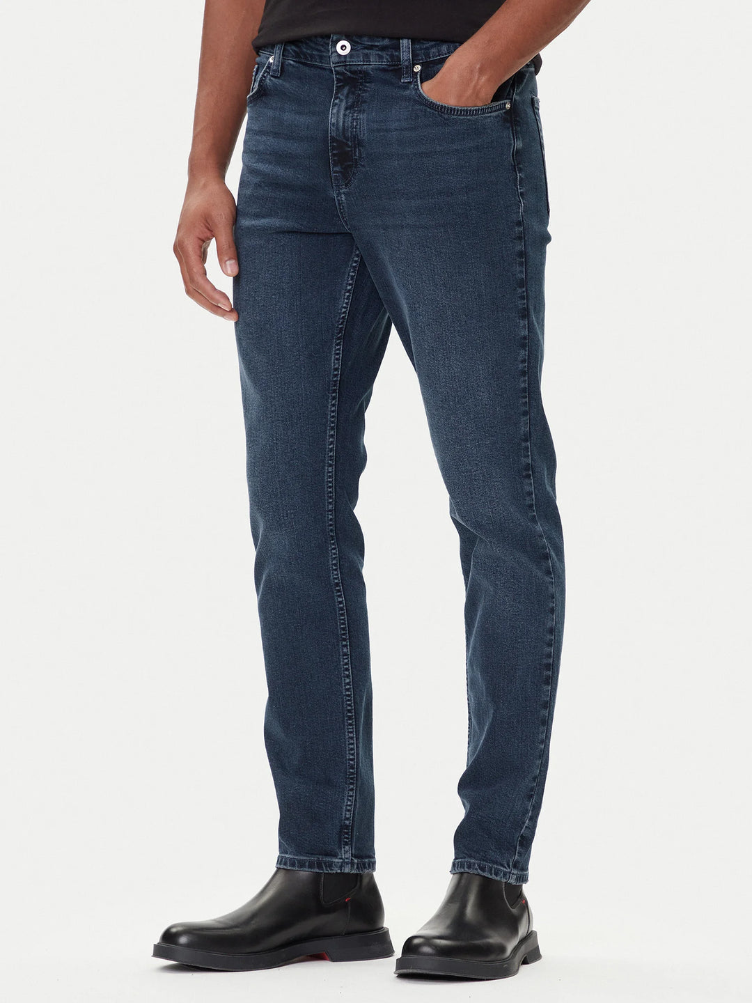 Karl Lagerfeld Slim Fit Denim | Blue Black