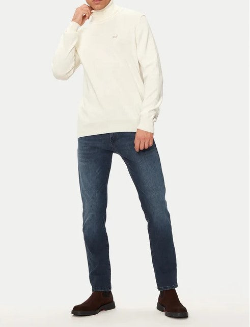 La Martina Turtleneck Pullover | White