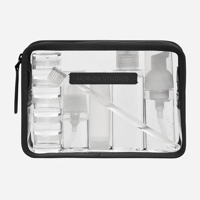 Horizn Studios Liquids Bag Transparent | Black