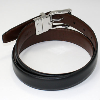 Ralph Lauren Reversible Dress Belt | Black/Brown