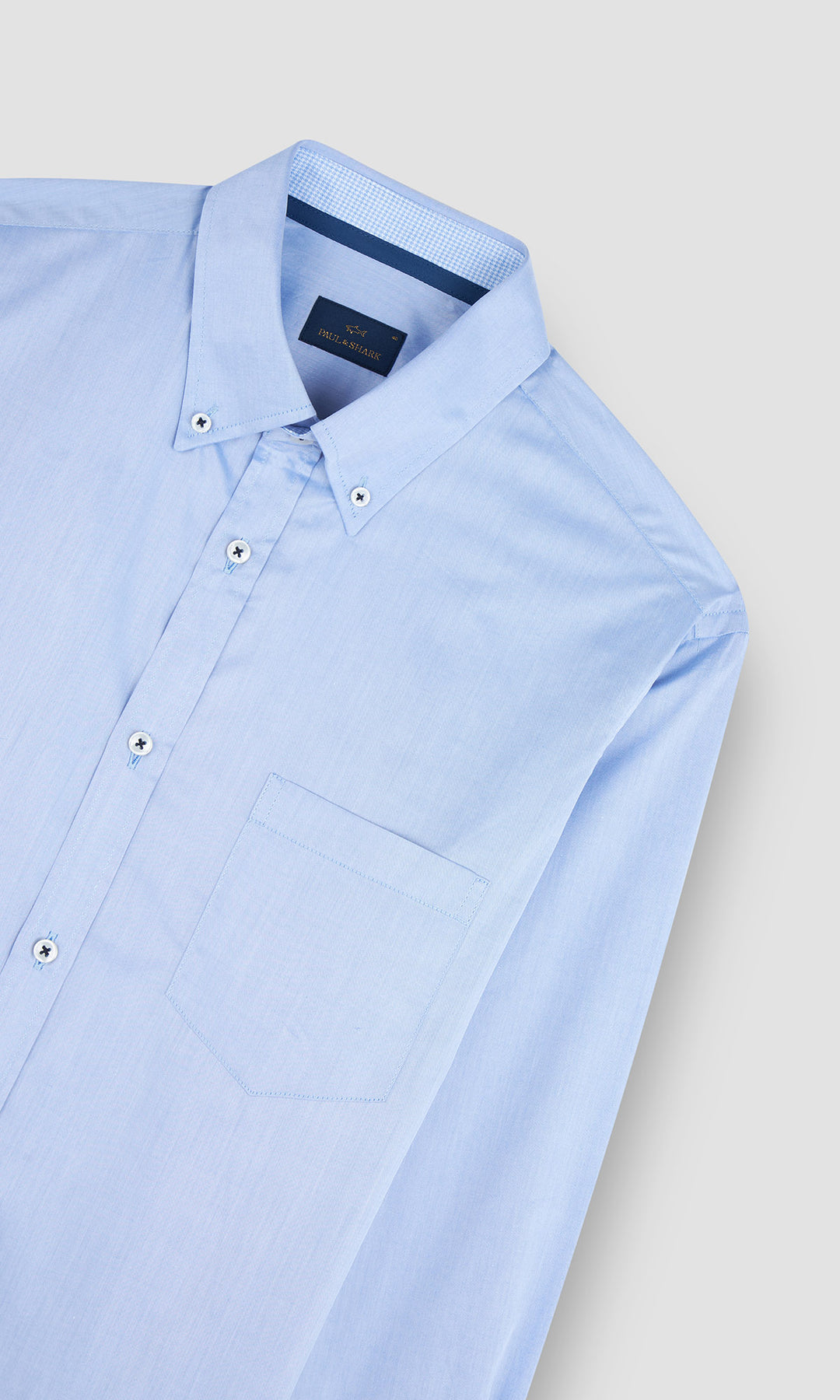 Paul & Shark Cotton Twill Shirt | Blue
