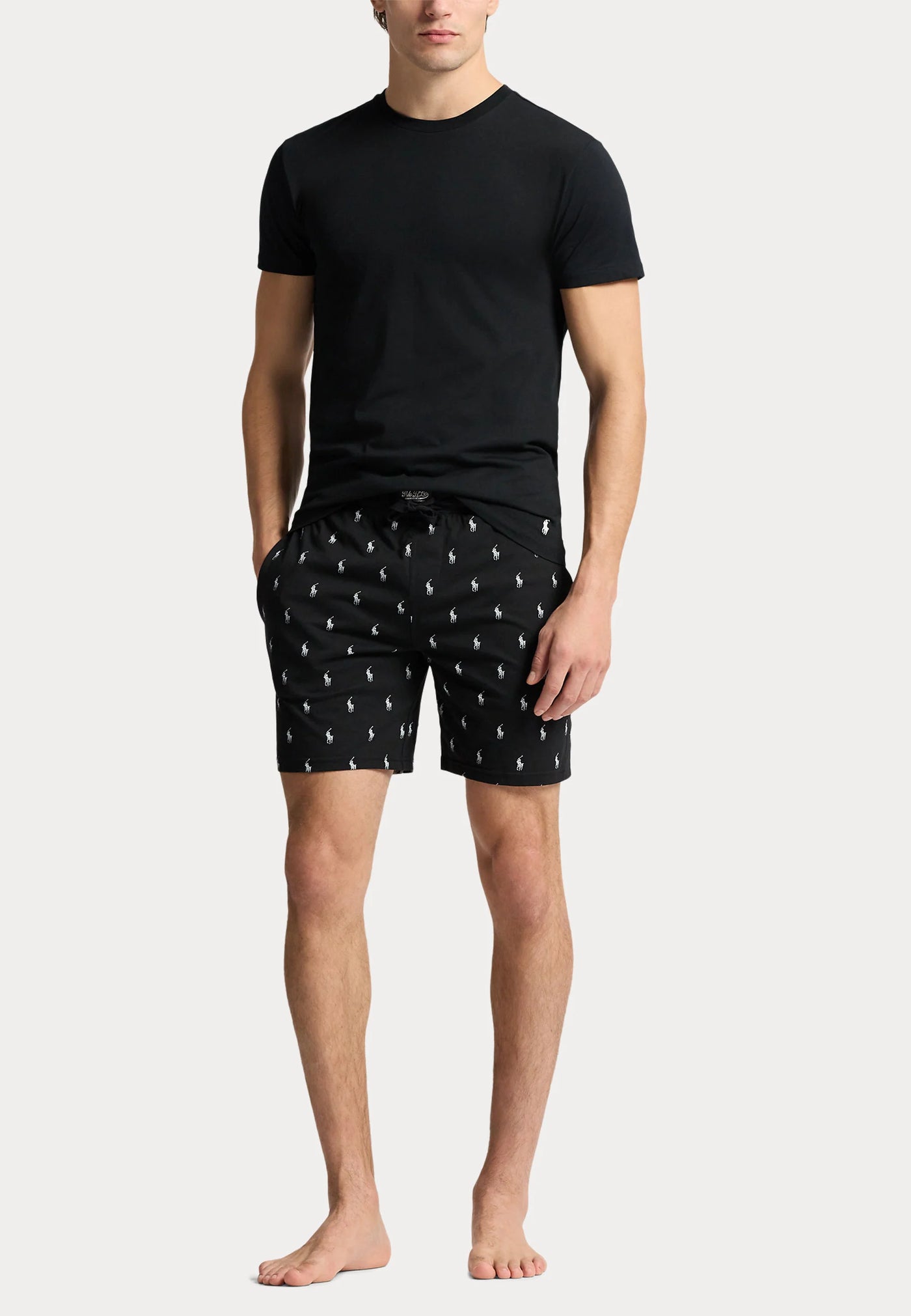 Ralph Lauren Slim Crewneck 3-Pack | Black