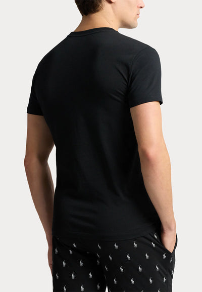 Ralph Lauren Slim Crewneck 3-Pack | Black