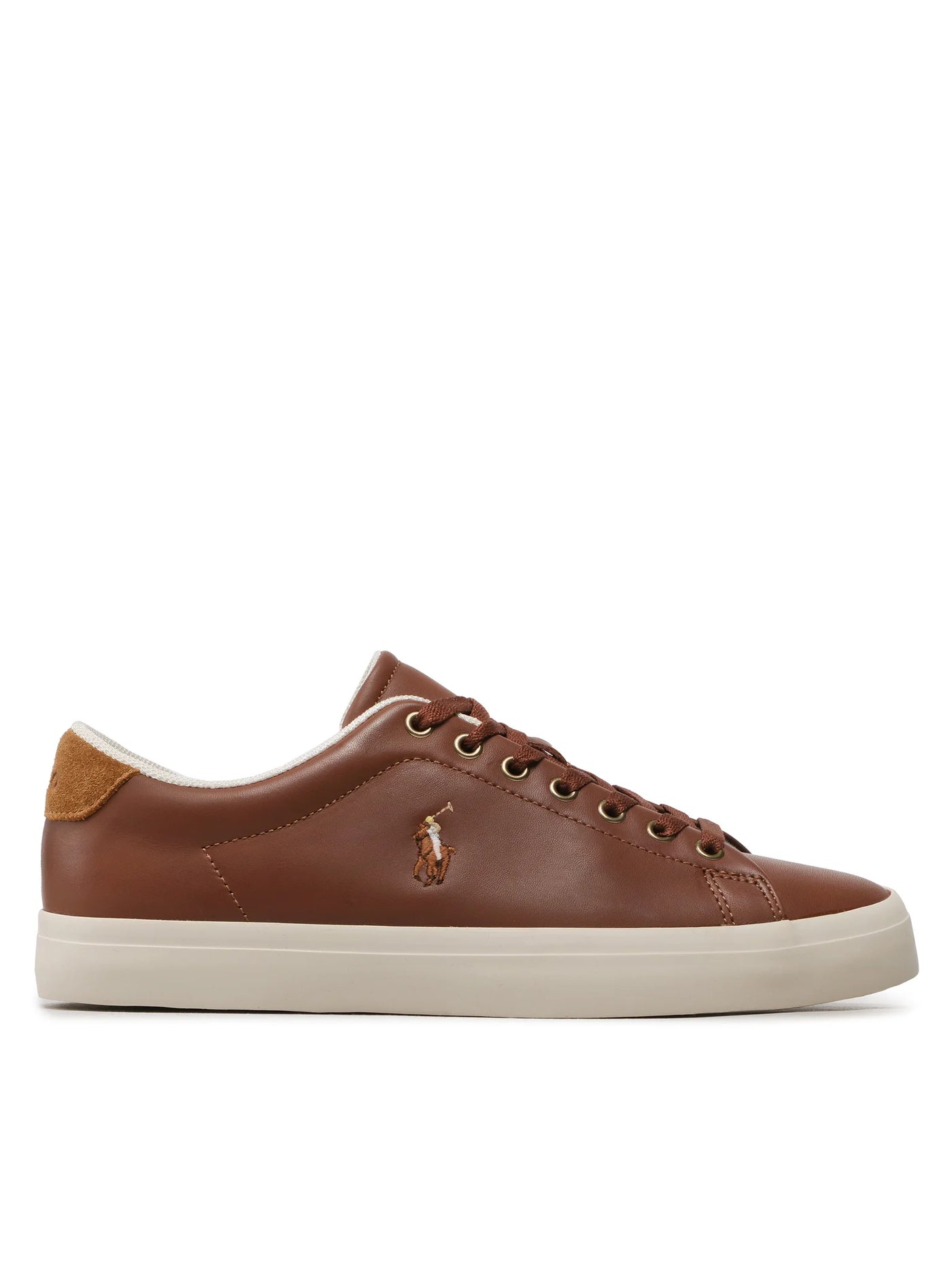 Ralph Lauren Longwood Leather Sneaker | Tan