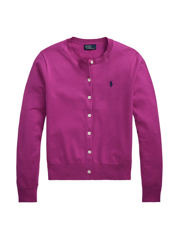 Ralph Lauren Slim Fit Cardigan | Vivid Pink