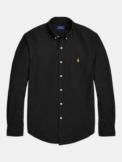 Ralph Lauren Oxford Slim Fit Shirt | Black