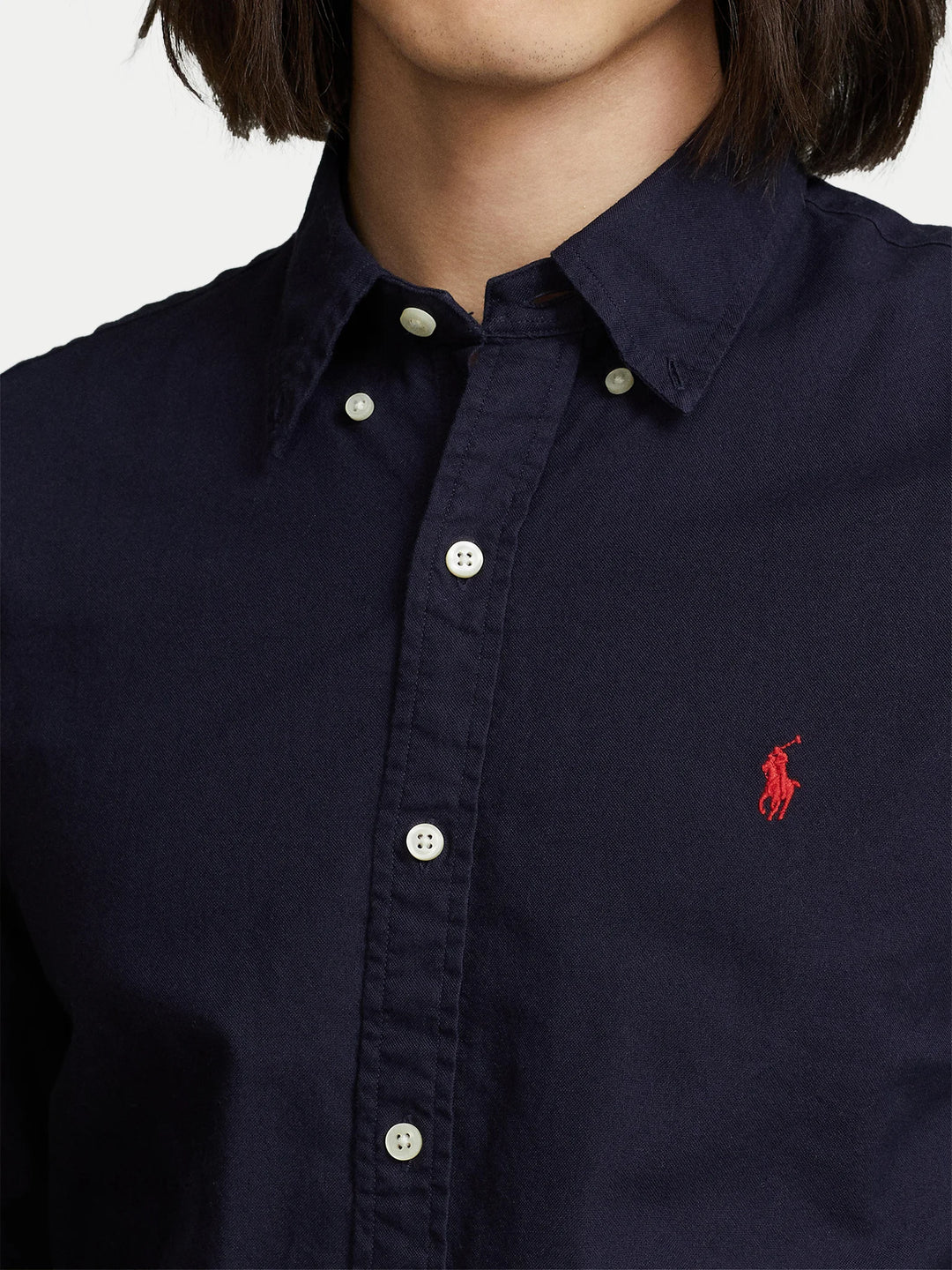 Ralph Lauren Oxford Slim Fit Shirt | Cruise Navy