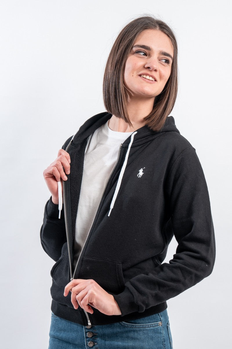 Ralph Lauren Fleece Cardigan | Black