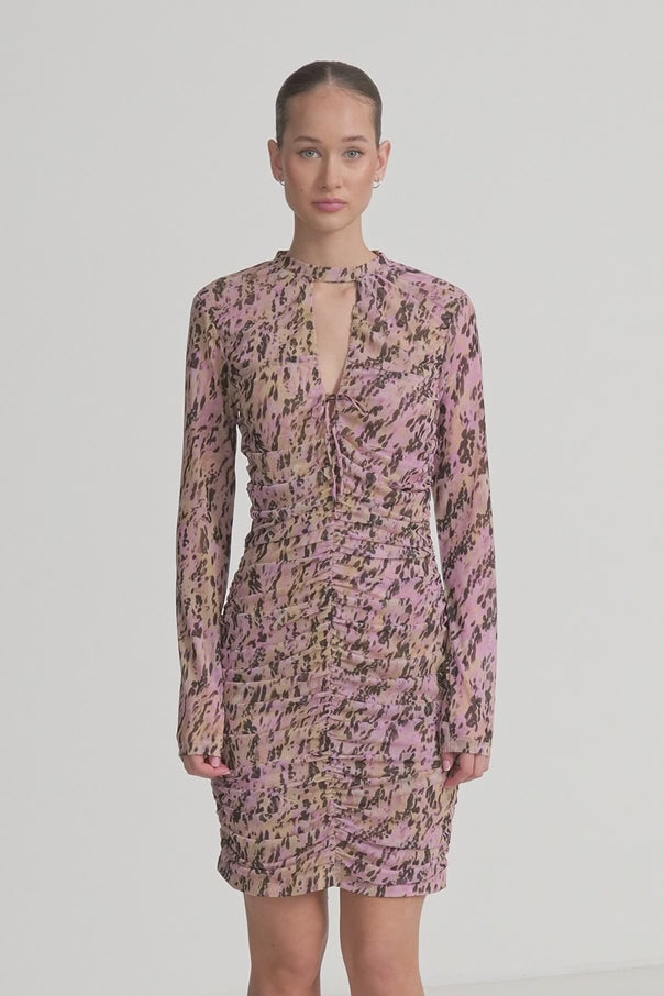 Karl Lagerfeld Mesh Animal Dress | Artistic Animal