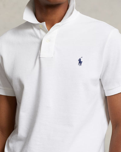 Ralph Lauren The Iconic Mesh Polo Shirt | White