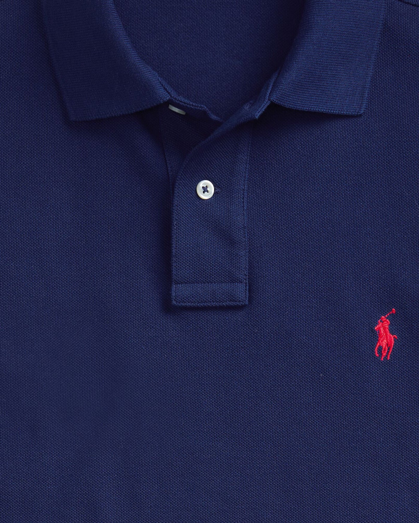 Ralph Lauren The Iconic Mesh Polo Shirt | Newport Navy