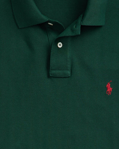 Ralph Lauren The Iconic Mesh Polo Shirt | College Green