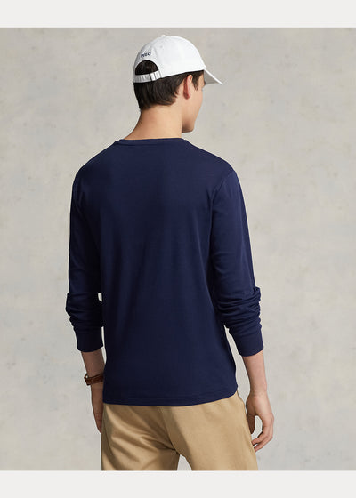 Ralph Lauren Custom Slim Fit Soft Cotton T-Shirt | Refined Navy