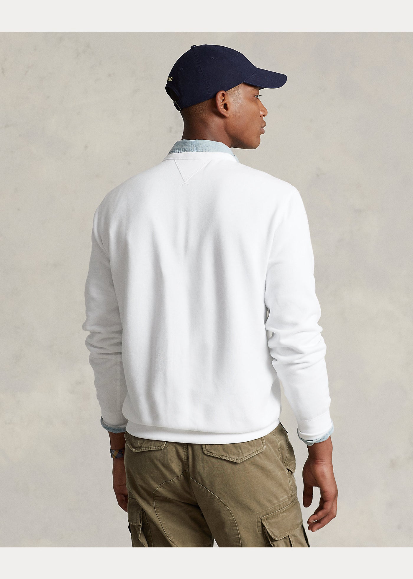 Ralph Lauren The RL Fleece Sweatshirt | White