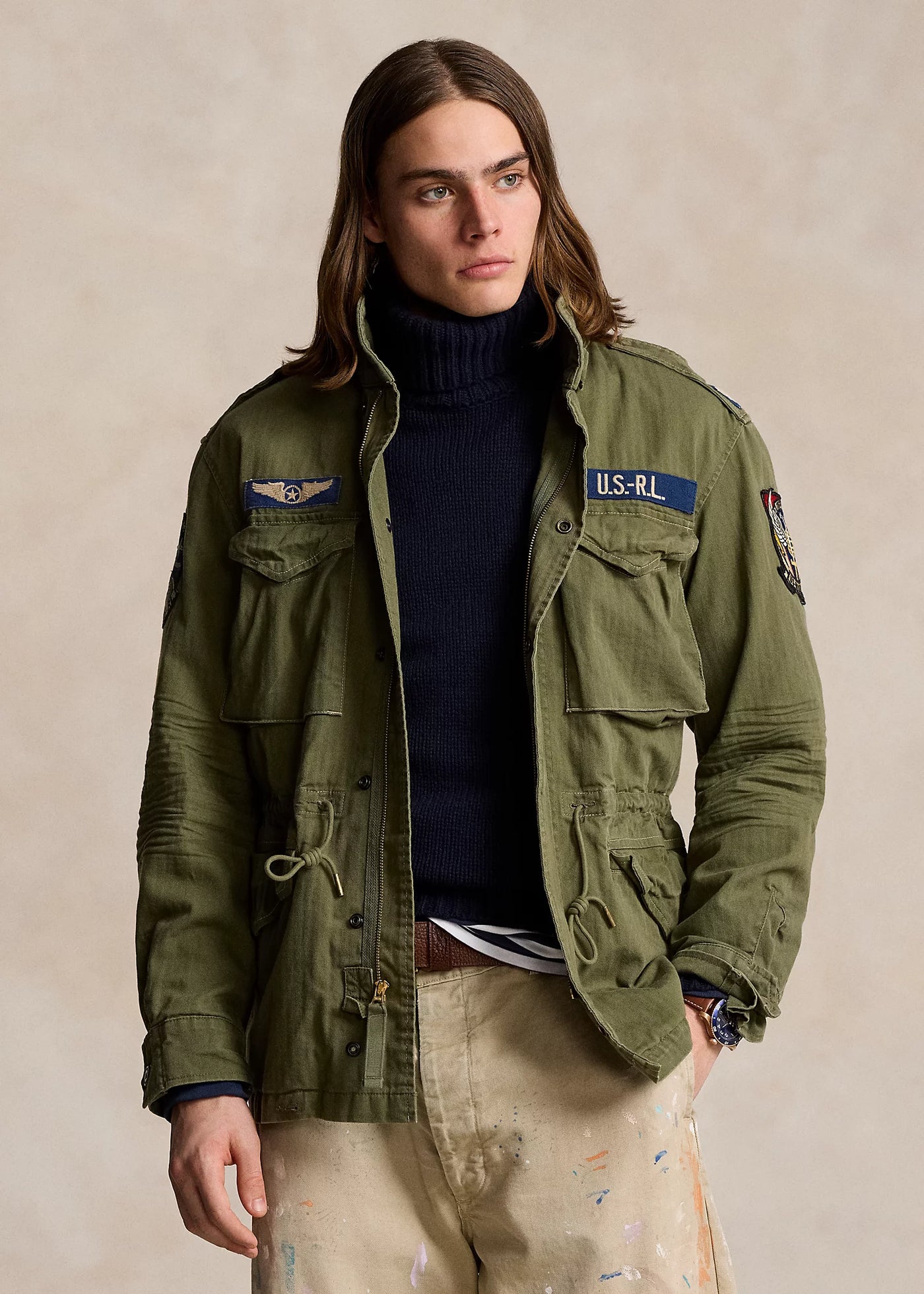Ralph Lauren The Iconic Field Jacket | Olive Mountain