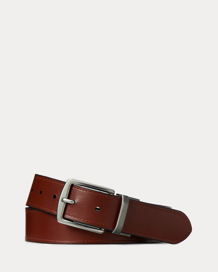 Ralph Lauren Reversible Leather Belt Gift Set | Black/Brown