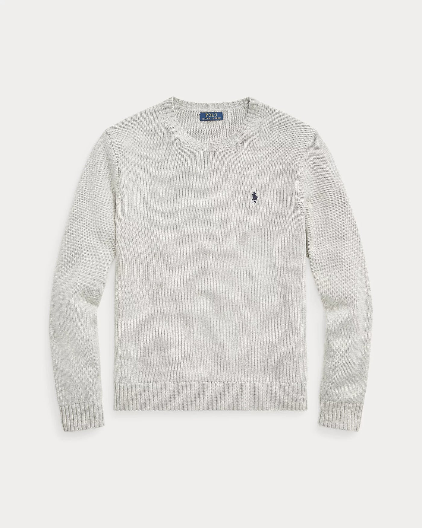 Ralph Lauren Cotton Crewneck Jumper | Grey