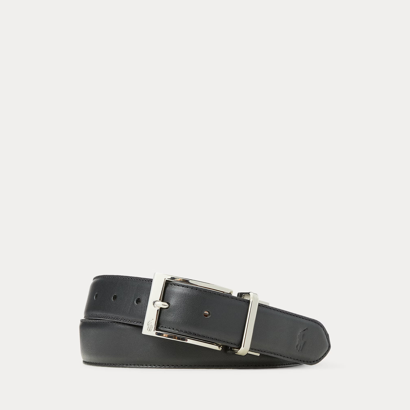 Ralph Lauren Reversible Leather Dress Belt | Black/Brown